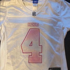 NFL Jersey Packers Favre 4 Youth Small new